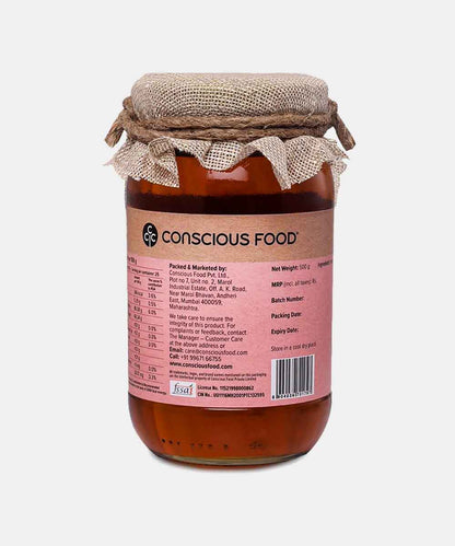 Conscious Food Wild Forest Honey Raw Natural 500 Gm