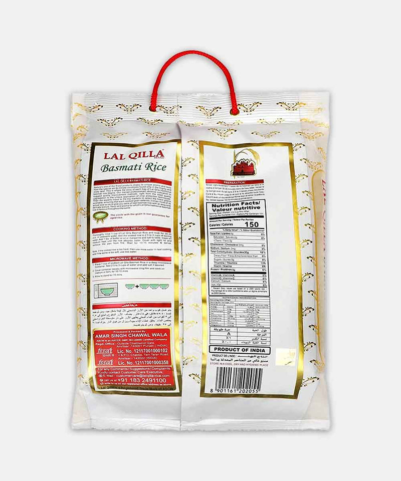 LAL QILLA BASMATI RICE 5 KG