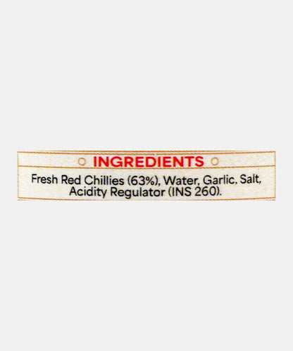 Papa Patels Classic Red Hot Sauce 250 Gm