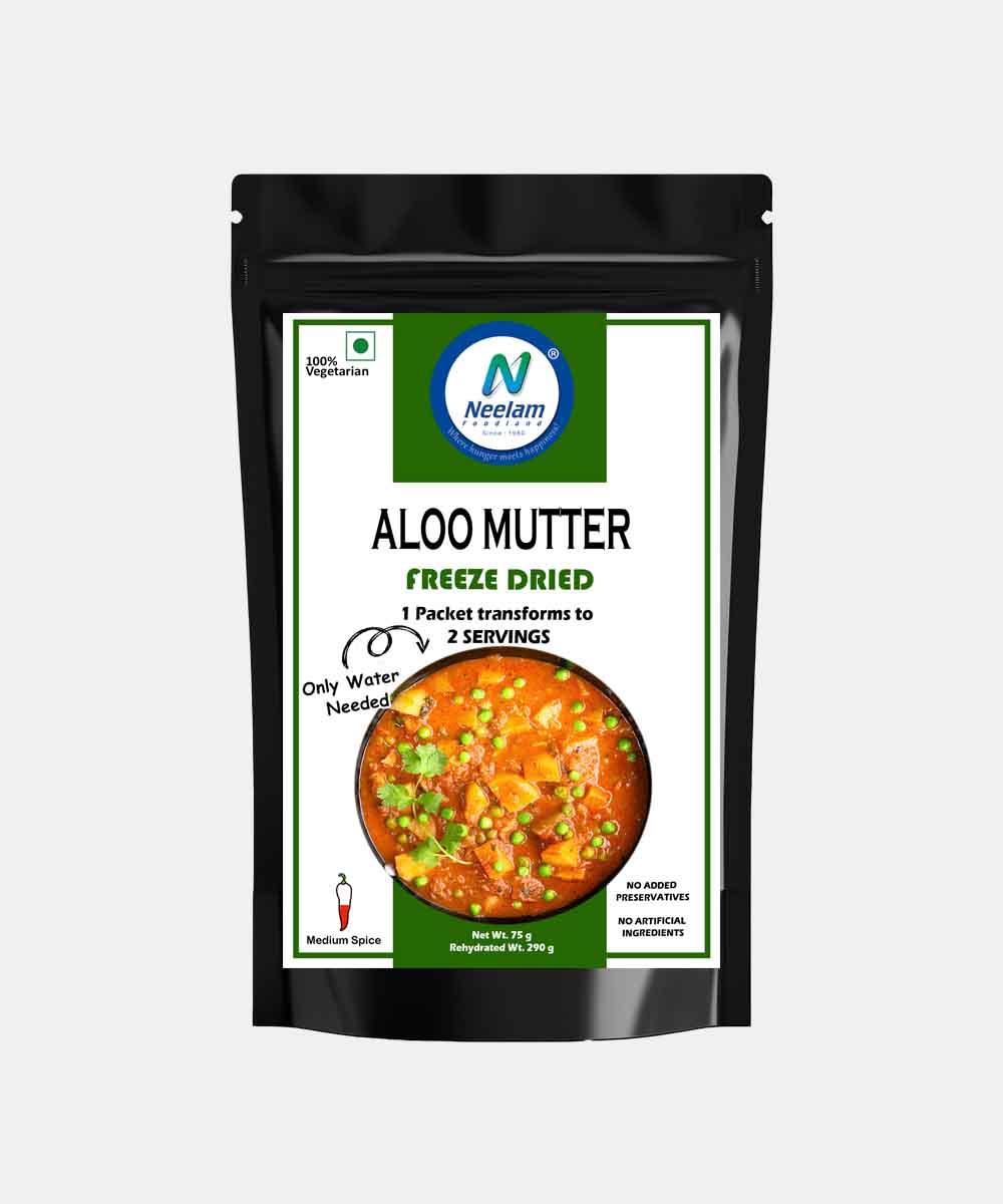 Neelam Freeze Dried Aloo Matar 75 Gm