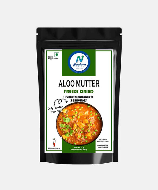 Neelam Freeze Dried Aloo Matar 75 Gm