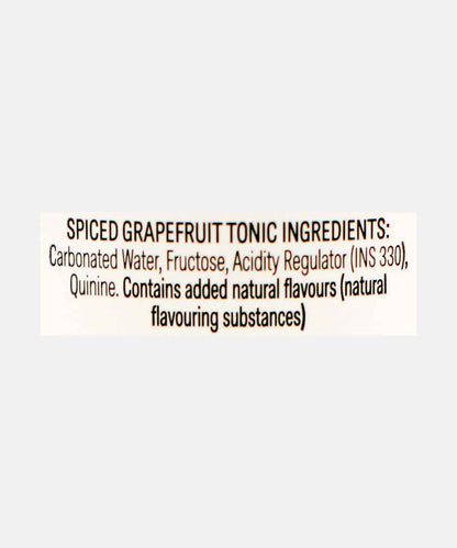 Sepoy & Co Spiced Grapefruit Tonic Water 200 Ml