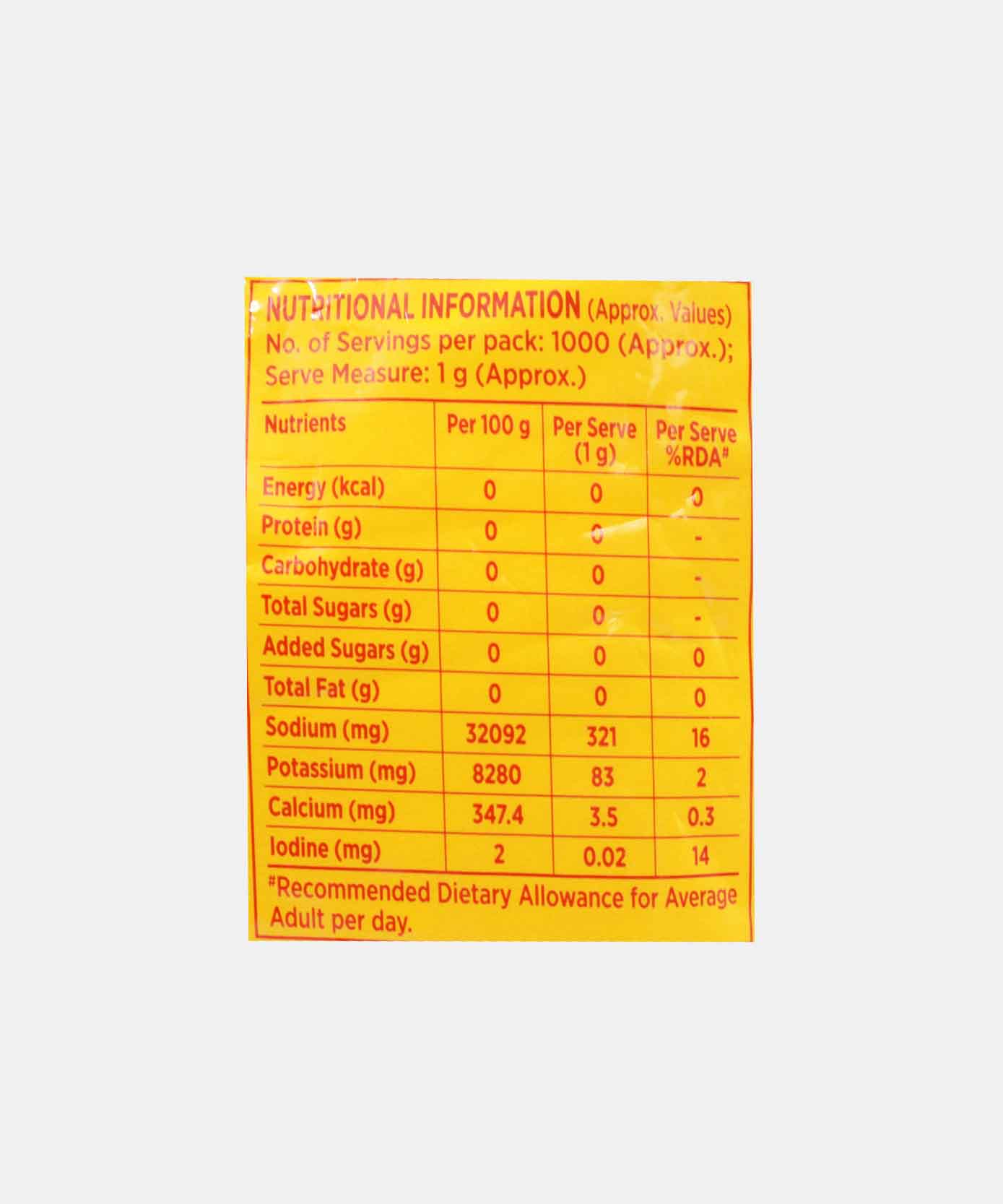 Saffola Salt Plus 1 Kg