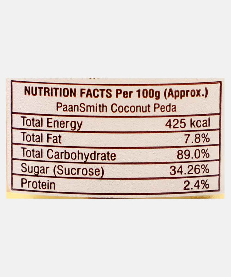 PAANSMITH COCONUT PEDA 200
