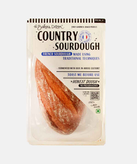 The Baker Dozen French Country Sourdough Bread 330 Gm