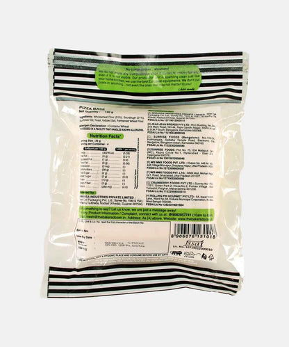 The Baker Dozen Zero Maida Pizza Base 4 Pc 140 Gm
