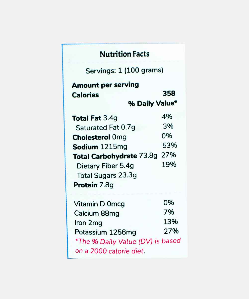 Treatfully Yours Banana Blueberry Pancake Mix 160 Gm