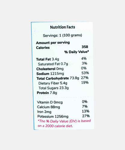 Treatfully Yours Banana Blueberry Pancake Mix 160 Gm
