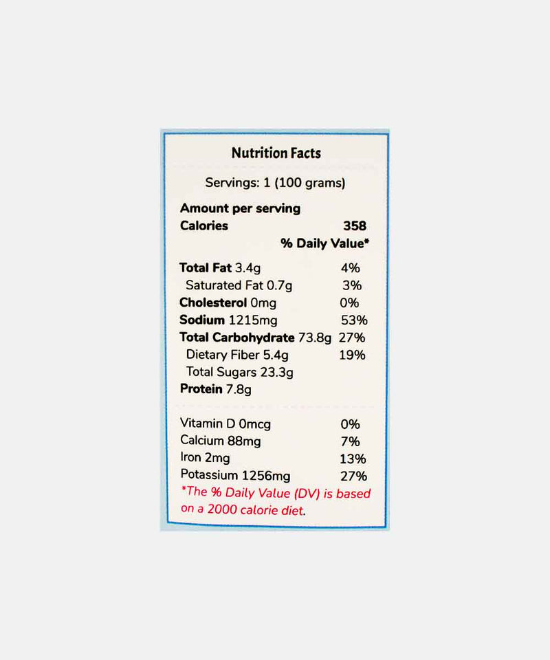 TREATFULLY YOURS BANANA BLUEBERRY PANCAKE MIX 160