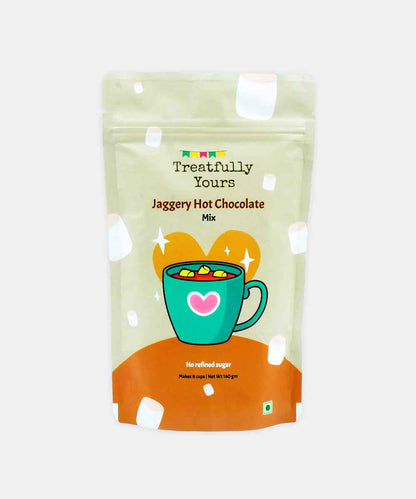 Treatfully Yoyrs Jaggery Hot Chocolate Mix 160 Gm