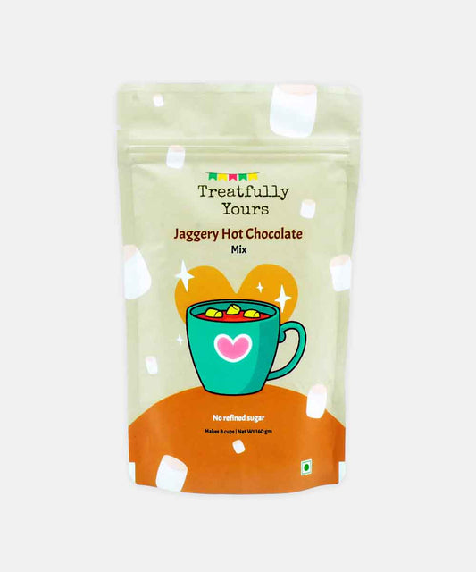 Treatfully Yoyrs Jaggery Hot Chocolate Mix 160 Gm