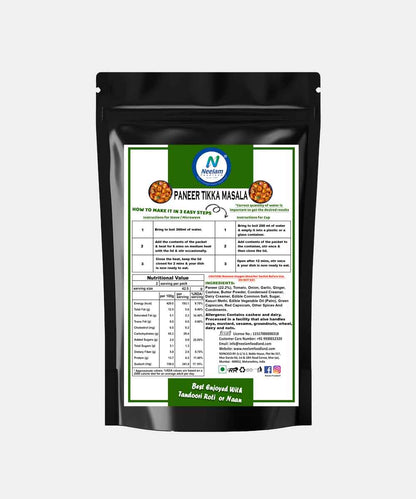 Neelam Freeze Dried Paneer Tikka Masala 95 Gm