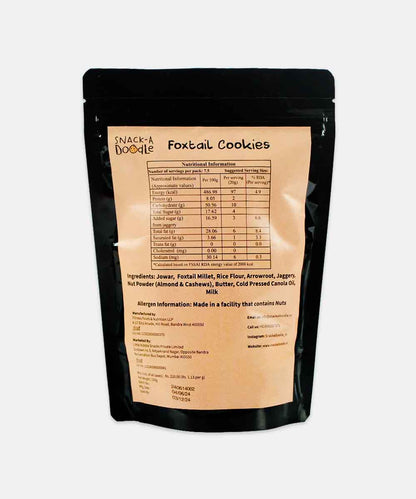 Snack A Doodle Foxtail Cookies 150 Gm