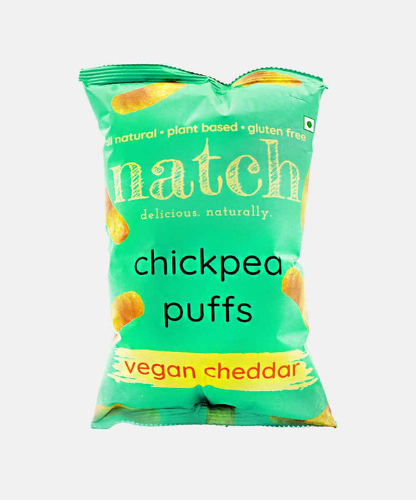 NATCH CHICKPEA VEGAN CHEDDAR PUFFS 65