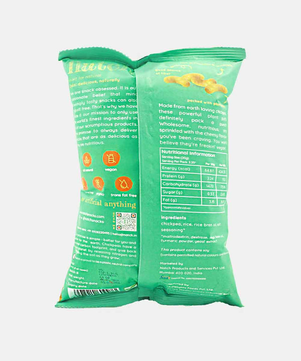 NATCH CHICKPEA VEGAN CHEDDAR PUFFS 65