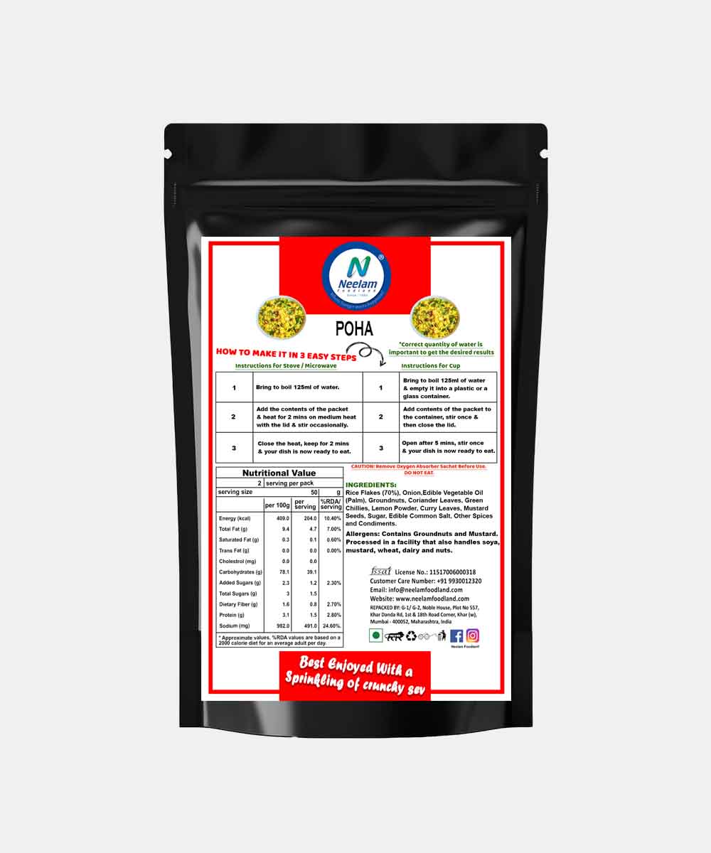 Neelam Freeze Dried Poha Mix 100 Gm