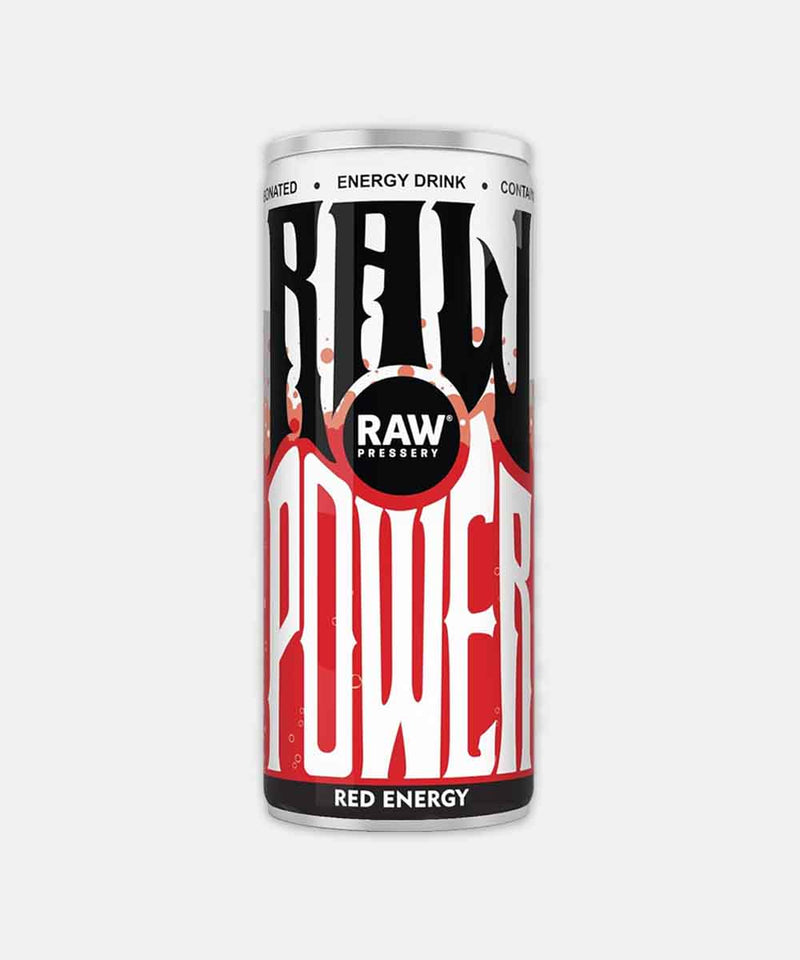 RAW PRESSERY RED ENERGY DRINK 250 ML