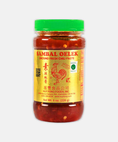 Huy Fong Foods Sambal Oelek Ground Fresh Chili Paste 226 Gm