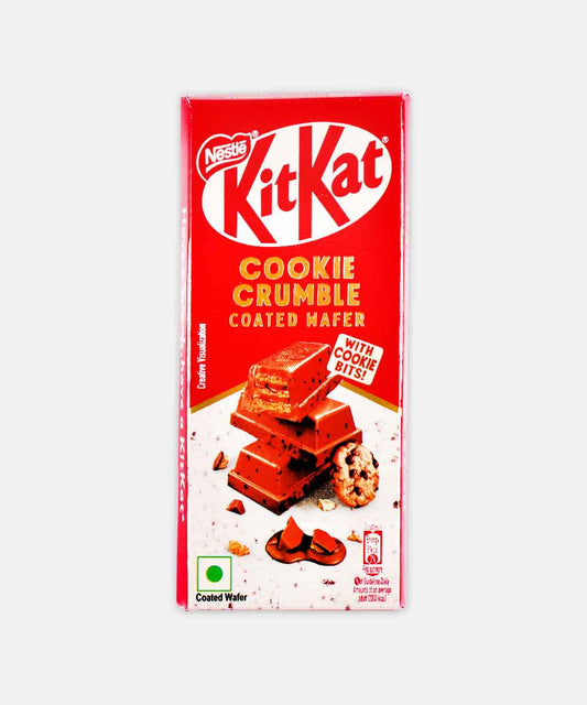 Nestle Kitkat Cookie Crumble Coated Wafer Chocolate 50 Gm