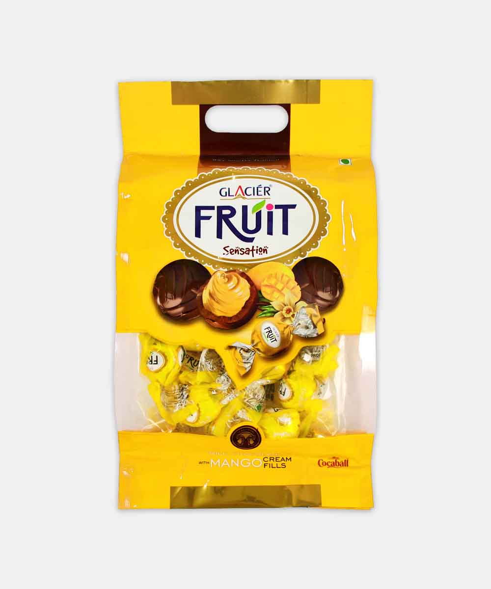 Glacier Milk Chocolate Mango Cream Fills 330 Gm
