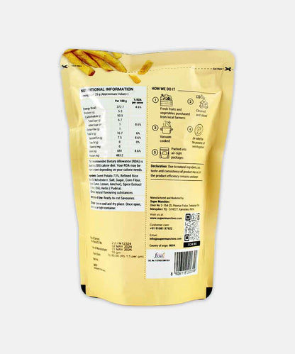 Super Munchies Sweet Potato Chili Mint Vacuum Cooked 55 Gm