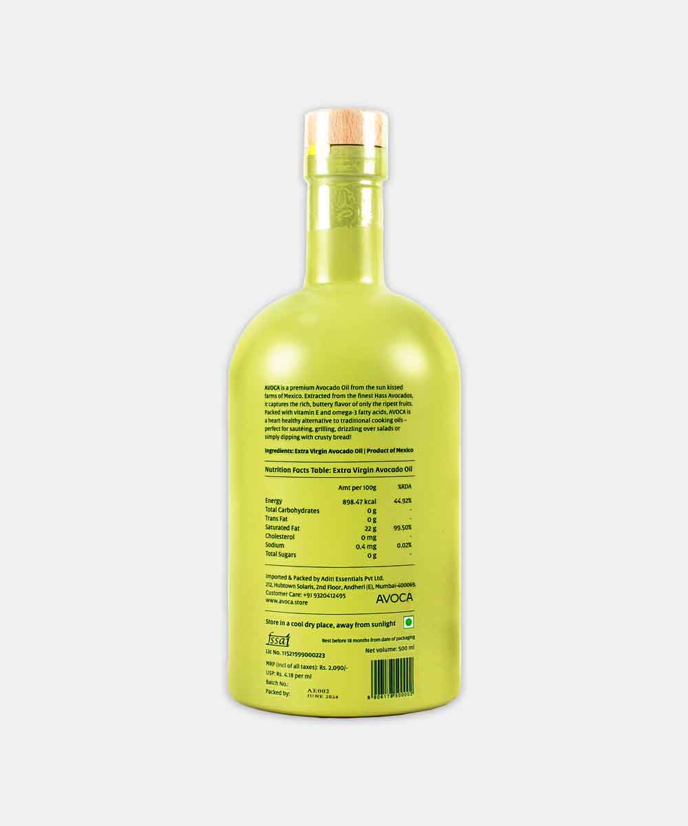 Avoca Avocado Oil 500 Ml