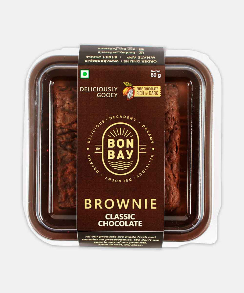 BON BAY CLASSIC CHOCOLATE BROWNIE 80 GM