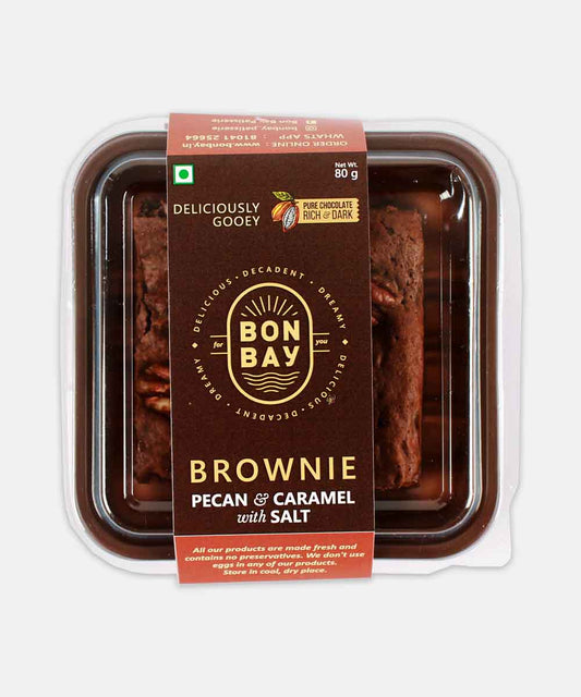 Bon Bay Pecan Caramel Brownie 80 Gm