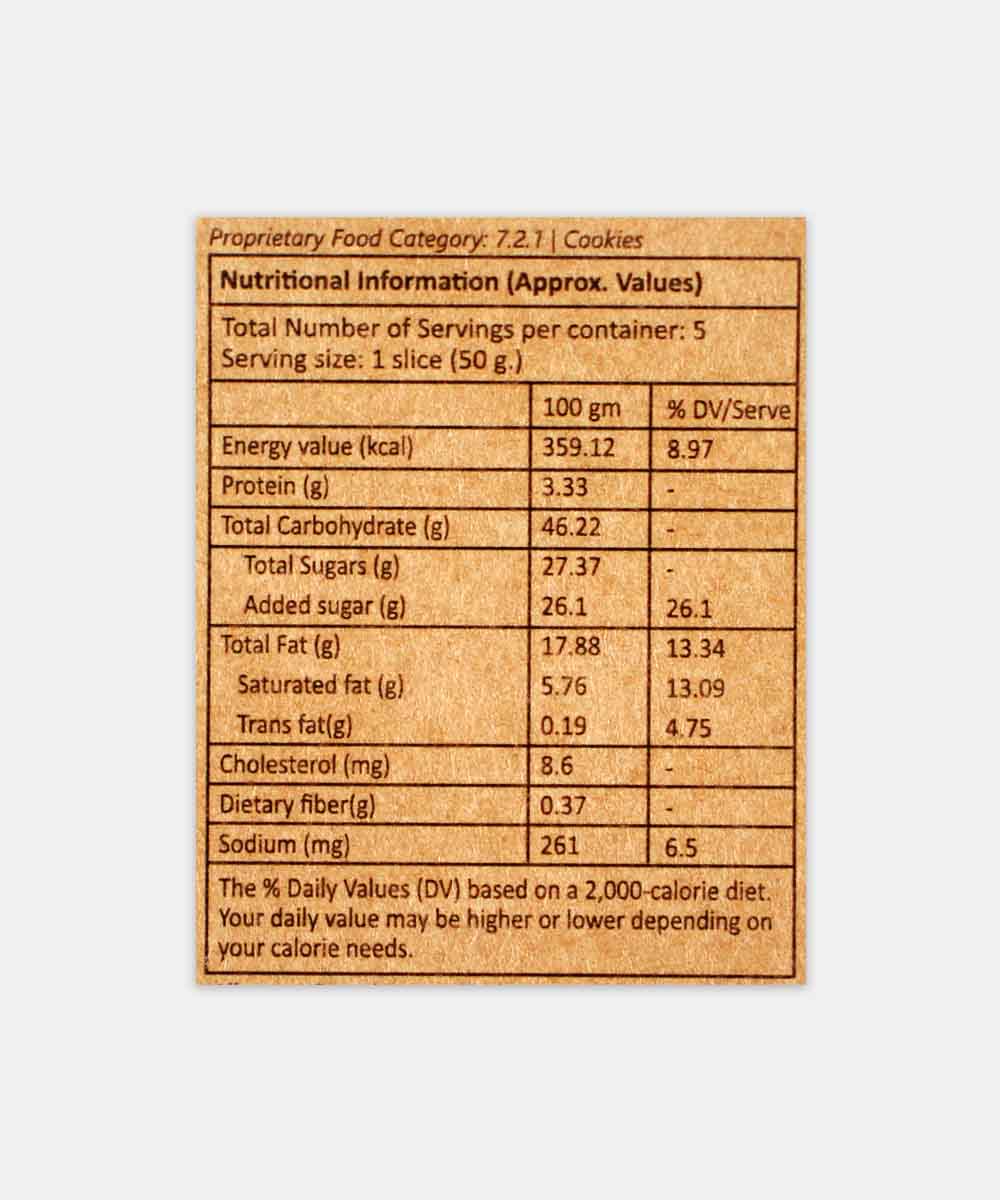 Bon Bay Dry Fruit Tea Cake 250 Gm