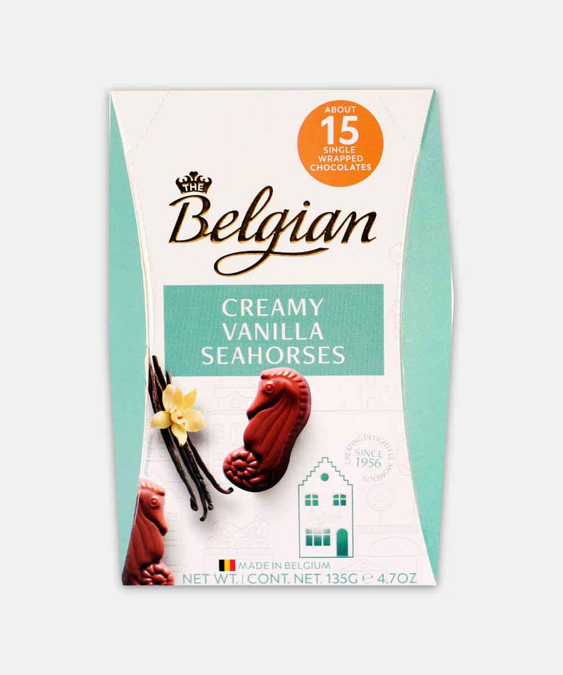 BELGIAN SEAHORSES CREAMY VANILLA 135 GM