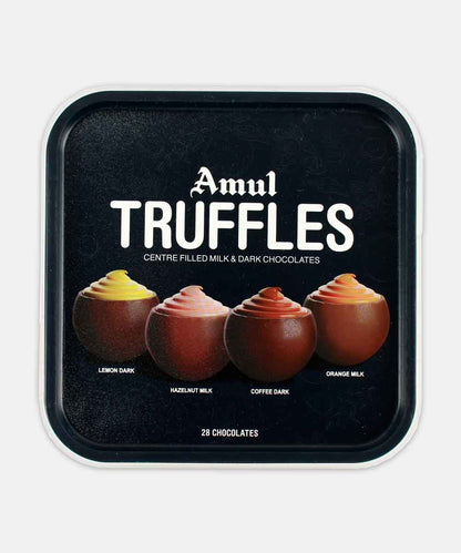 Amul Truffles Centre Filled Milk & Dark Chocolates 308 Gm