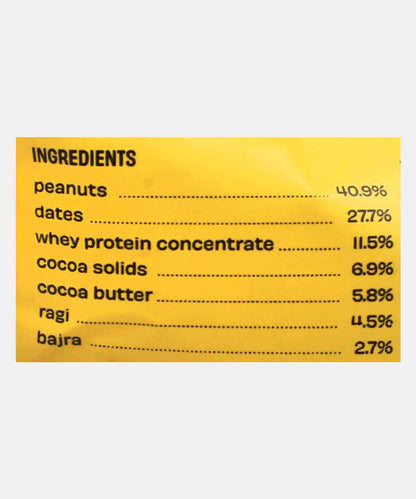 The Whole Truth Peanut Millet Cocoa Chocolate 55 Gm