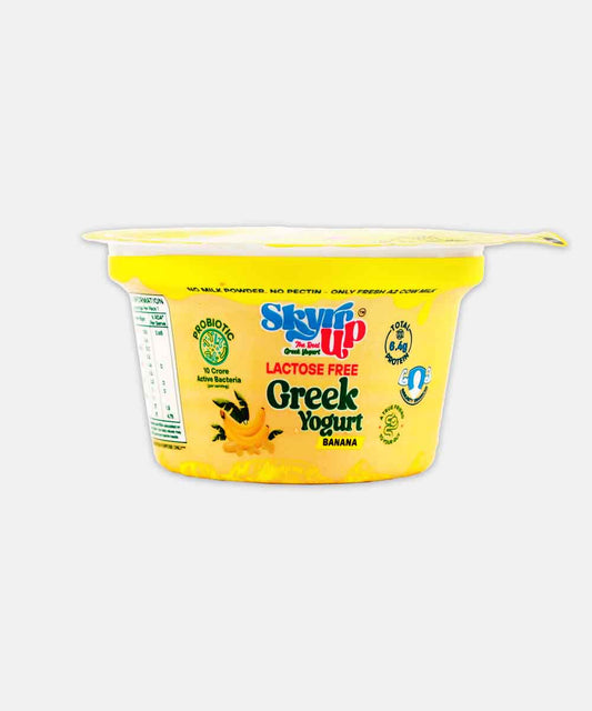 Skyr Up Greek Yogurt Banana Lactose Free 85 Gm