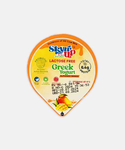 Skyr Up Greek Yogurt Alphonso Mango Lactose Free 85 Gm