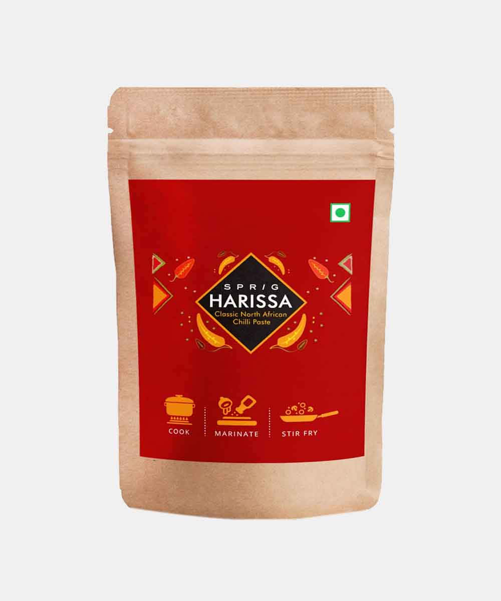 Sprig Harissa Classic North African Chilli Paste 125 Gm