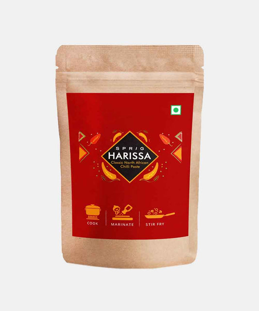 Sprig Harissa Classic North African Chilli Paste 125 Gm
