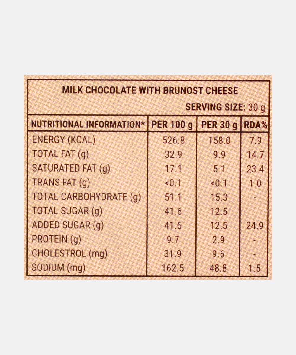 Paul Mike Brunost Cheese Milk Chocolate 68 Gm