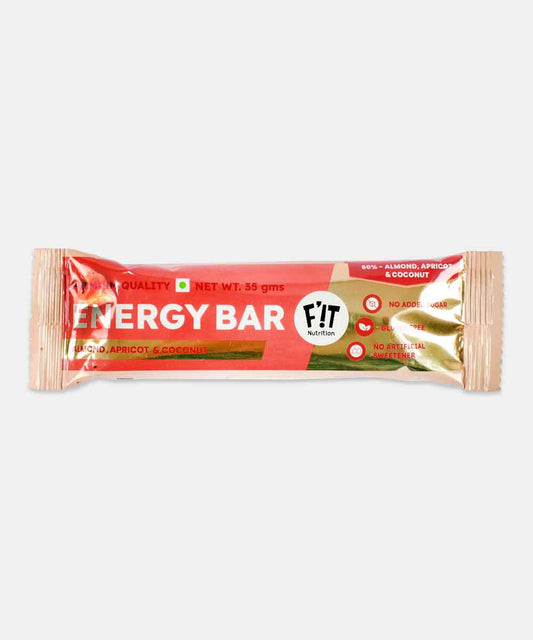 Fit Nutrition Almond Apricot & Coconut Energy Bar 35 Gm