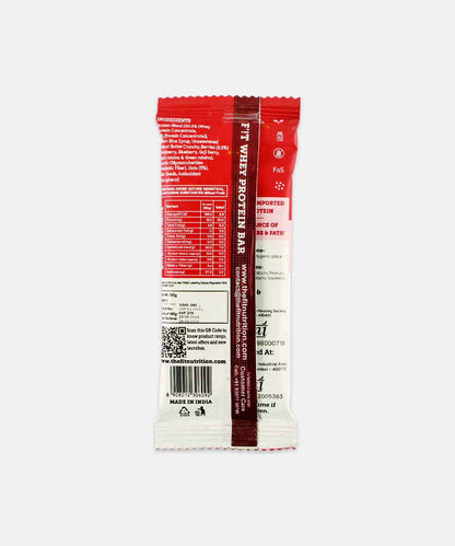 Fit Nutrition Berry Blast Whey Protein Bar 50 Gm