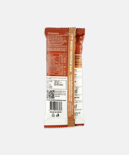 Fit Nutrition Mocha With Almond Whey Protein Bar 50 Gm