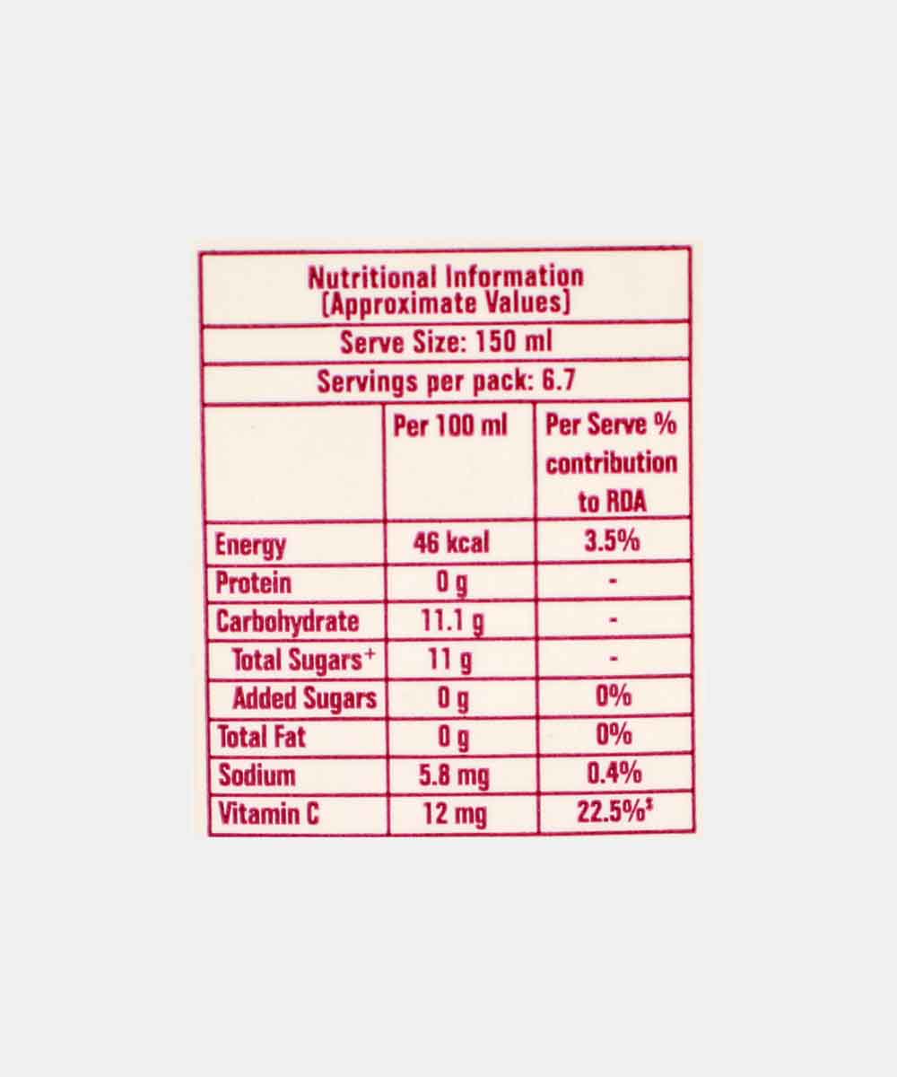 Real Active Cranberry Juice 1 Ltr