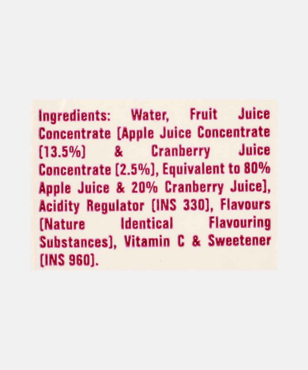 Real Active Cranberry Juice 1 Ltr