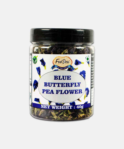 Foodesi Blue Butterfly Pea Flower 40 Gm