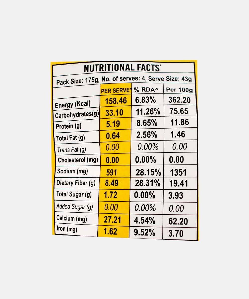Naturally Yours Instant Moringa Noodles 175 Gm