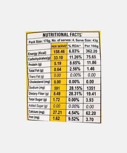 Naturally Yours Instant Moringa Noodles 175 Gm