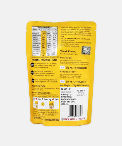 Naturally Yours Moringa Pasta 175 Gm