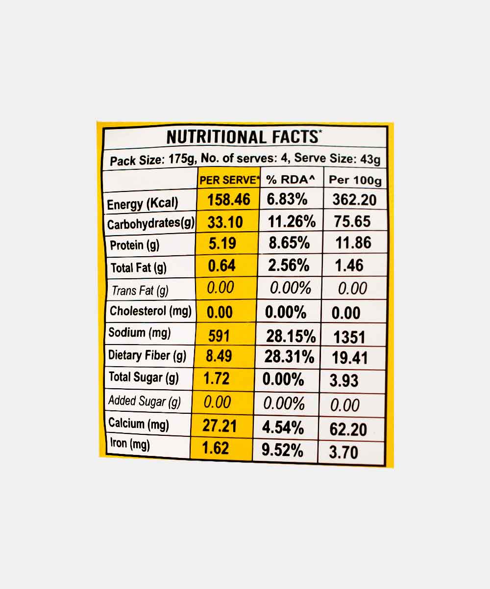 Naturally Yours Black Rice Pasta 175 Gm