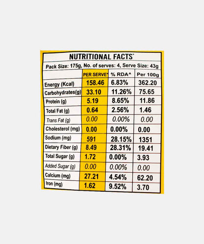 Naturally Yours Black Rice Pasta 175 Gm