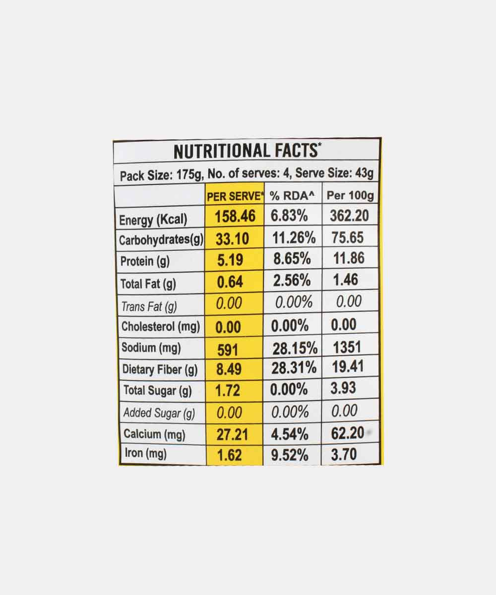 Naturally Yours Black Rice Pasta 175 Gm