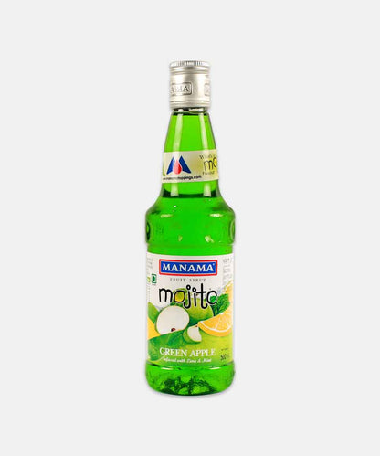Manama Green Apple Lime & Mint Syrup 500 Ml
